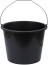 Construction plastic bucket for mixing 12 l mortar