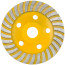 Диск алмазный шлифовальный, посадочный диаметр 22,2 мм," Турбо" 125 мм