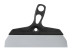 "Profi" spatula with curved plastic handle (blade width 300 mm)