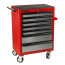 7-section tool cart (JTC-3931) with a set of 344 JTC tools