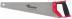 Wood hacksaw, large tempered tooth 5 TRI, 2D sharpening, plastic rubberized handle 450 mm