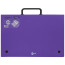 Portfolio folder of 13 Berlingo "Skyline" compartments, A4, 328*285 mm, 700 microns, purple