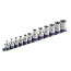 Набор торцевых головок 3/8", 1/2", TORX Е-стандарт, E4-E20, 12 предметов KING TONY 7113PR