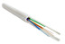 FO-DPE-IN-9S-16-LSZH-WH Fiber optic cable 9/125 (SMF-28 Ultra) single-mode, 16 fibers, tight buffer coating (tight buffer), for internal laying, self-supporting, with freely laid fibers (FTTH), LSZH, -30°C– +50°C, white