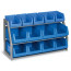 Table rack with trays DUEL 13 trays, MAS30