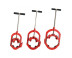 Pipe cutter with clamp latch TOR GH2S for steel pipes 1/2"- 2 1/2"