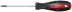 Screwdriver "Master", CrV steel, rubberized handle 3x75 mm PH0