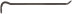 Round nail clipper 600x16 mm