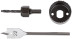 Padlock drills, set of 3 pcs. (22/48 mm)