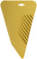 Pressure spatula "Lux", for wallpaper, plastic, yellow 280 mm