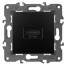 Розетка ЭРА Elegance 14-3114-05 HDMI IP20 антрацит
