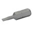 1/4" Screw bits with slot 0.5x4.0 mm, L=25 mm, 10 pieces