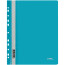 The folder is a plastic folder. perf. STAMM A4, 180mkm, turquoise with an open top