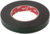 Foam-based adhesive mounting tape, black 19 mm x 10 m