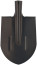 Bayonet shovel without handle, lightweight, with stiffeners 195x350 mm