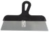 Stainless steel spatula with plastic handle, 150 mm