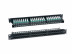 High-density Ripo Patch Panel 19", 1U, 48 RJ-45 ports, Category 5e, Dual IDC