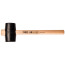 Rubber mallet 65 mm/425 g, hickory handle