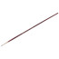 Brush art synthetic burgundy "Vernissage", round No. 0, long handle