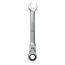 Combination ratchet wrench with 8 mm hinge BERGER BG1237