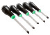 TORX screwdriver set with ERGO handle: T10-T15-T20-T25-T30, 5 pcs.