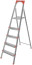 Steel ladder, 5 steps, weight 6.65 kg