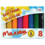 Пластилин Гамма "Малыш", 08 цветов, восковой, картон