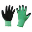 Nylon gloves with foam latex coating