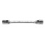 Socket wrench with internal duodecimal, hinged, 21 x 23mm