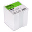 The block for records of the STAMP "Image", 8*8*8 cm, plastic box, white