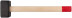 Forged sledgehammer assembly, wooden handle 6 kg