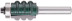 Edge shaped milling cutter with bearing DxHxL=20x25x70,3mm