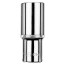 The end head is 6-sided 1/2", 23 mm, length.