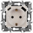 Розетка ЭРА Серия 12 12-4108-15 2P+E 16A-250В со шторками с USB type-A+C 5В-3А перламутр