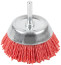 Щетка для дрели, тип "Чашка", нейлон, 75 мм, CUTOP Profi