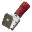 Flat plug sleeve 1,5-2,5/6 ,3x0.8, nylon (pack.100 pcs)