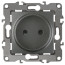 Розетка ЭРА Серия 12 12-2105-12 2P 16A-250В IP20 графит