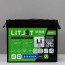 Lithium Traction Battery LITJET GREEN LiFePO4 12V 100Ah 1280Wh with Bluetooth IP67 Compact