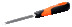 Thin triangular file with ERGO handle 150 mm, personal notch
