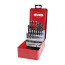 Set of metal drills with soldered carbide cutting plates Type N, 23 items Tecrona, 815215C