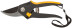 Pruner "Lux", overlapping cutting edges, Teflon.blade coating, rubberized handles 200 mm
