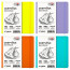 Sketchbook 80l., 120*120 Gamma "Studio", bright assorted colors, hardcover, elastic band, ivory, 140g/m2