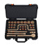 1/2" intrinsically safe socket set, 32 pieces BeCu, HORTZ
