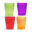 Stand-glass Stamm "Office. Premium", plastic, round, assorted