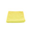 Microfiber cloth, 30*30cm, 200 g/m2, yellow, without packaging, Room /100 pcs.