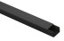 Cable channel ERA KK-B-25-16 black 25x16mm
