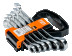 Set of combination keys with ratchet 8-17mm, 6pcs