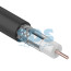 ProConnect RG-6U coaxial cable, 75 ohms, CCS/Al/Al, 48%, 100 m bay, black OUTDOOR