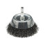Brush 616 stainless steel bowl, corrugation for drills Expert 6gr xb 6.35 mm D75 mm pack. 1/15/45