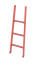 LSP-1,4M fiberglass ladder, metal end caps (Soft ground) h=1400mm, step 3